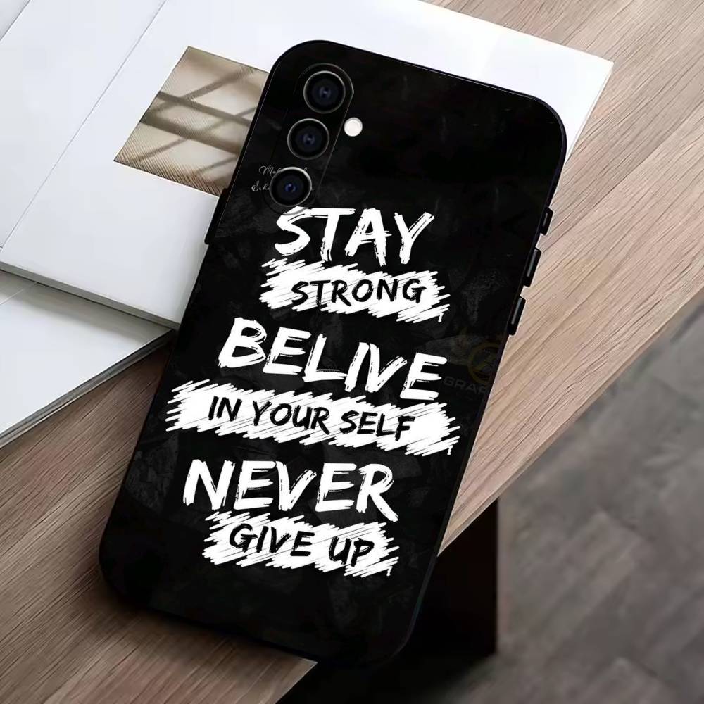 

You can do it Phone Case For Samsung Galaxy A73,A72,A71,A70,A53,A52,A51,Soft Silicone Black Cover Samsung a30 a20