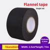 Nastro Adesivo in Flanella Flannelette 25MM*15M per Cablaggi Auto Anti-Rattles Nastro Autoadesivo in Feltro Strumenti per Riparazione Auto