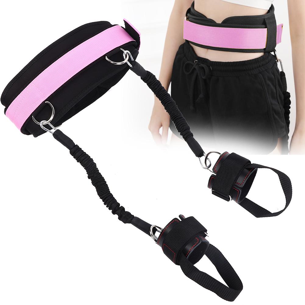 Bounce Trainer Resistance Band Training Rope Basketball Leg Strength Training StrapPink