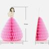 3D Honeycomb Fold Teenage Girl Invitation Cards Can Stand On Table Wedding Birthday Party Supplies Th