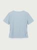 HANGTEN Women'S Whale Layered Shirred Short Sleeve T-Shirt_212(10570-131-410-69)