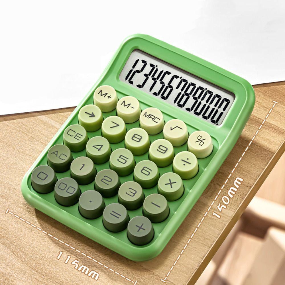 Large Display 12 Digit Calculator Gradient Color Scientific Calculator  Office Financial Use