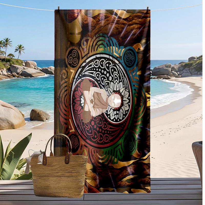 Atlético Nacional Printed Beach Towel Quick Dry Soft TowelPortable Large Rectangular Beach Blanket for Travel Swimming Pool