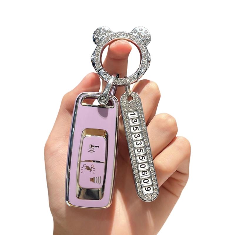 Weatherproof Motorcycle Key Protector Anti Dust Motorcycle Key Cover Shockproof Key Holders Simple Installs for PCX160