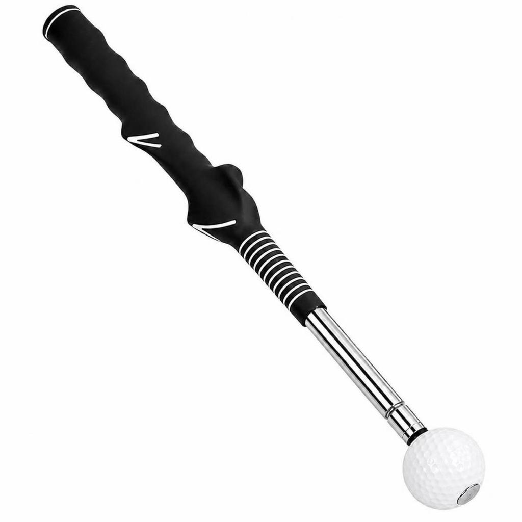 Retractable Telescoping Golf Swing Aid Portable with Ergonomic
