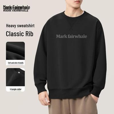 Mark Fairwhale Men's Retro Printed Heavyweight Pullover