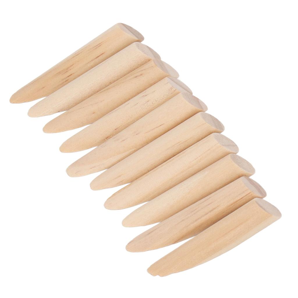 50Pcs Pocket Hole Plug 9.5mm Wooden Dowel Jig Accessory Part Set Kit for Woodworking Pine