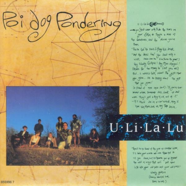 

7inch Record POI DOG PONDERING - U Li La Lu 6559967 CBS 1990 UK ObiFolk Used
