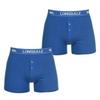 Lonsdale Boxer Shorts, 2 Pack, Blue, Size 4XL