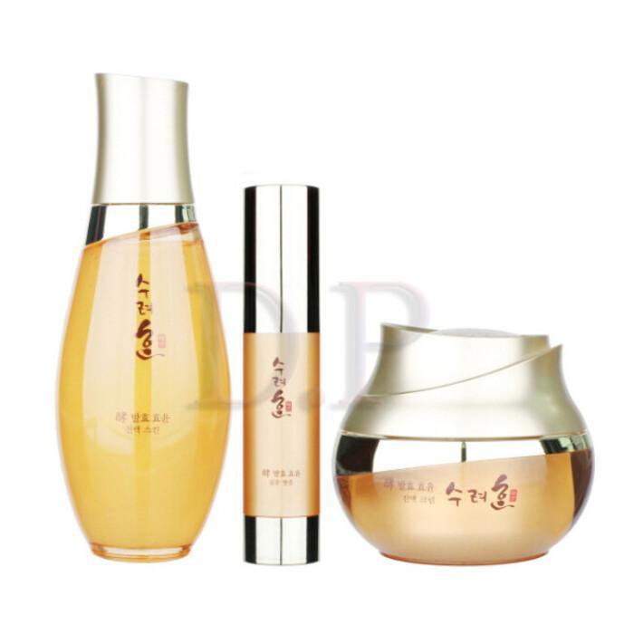 Sooryehan Fermented Hyoyun 3-piece set (skin + ampoule + cream)_D.P (14138166)