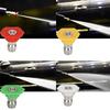 5pcs/Set Multi-Angle High Pressure Washer Spray Nozzle 1/4" Quick Connector Metal Tip Garden Spray Nozzle Quick Connect Nozzle