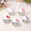 10/50PCS Cartoon DIY Fruit Big Head Cat Resin Accessories Accessories Cream Gel Hair Clip Keychain Pendant Accessories