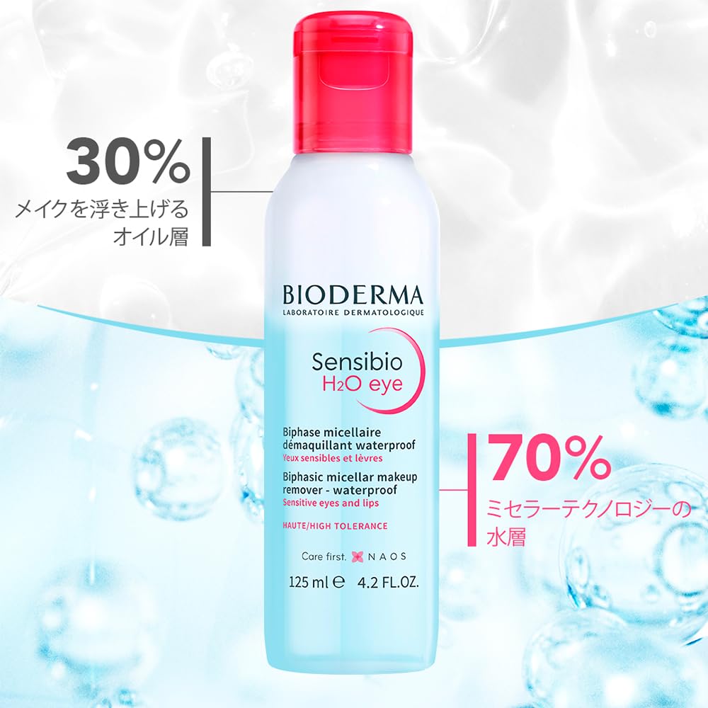 Bioderma Cleansing Care Set H2O D Sensibio H2O Eye Hydrabio Essence Lotion Sensibio Skin [Genuine Product] & (Sensibio 250mL, 125mL, 200mL)