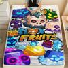 Blox Fruits Game Print Flannel Blanket, High Quality Comfortable for All Seasons, Home Decor, Warmth and Comfort, Perfect for Christmas Gifts11