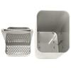 Container Drainer for Cutlery Knives Kitchen Utensils Basket Stand Gray