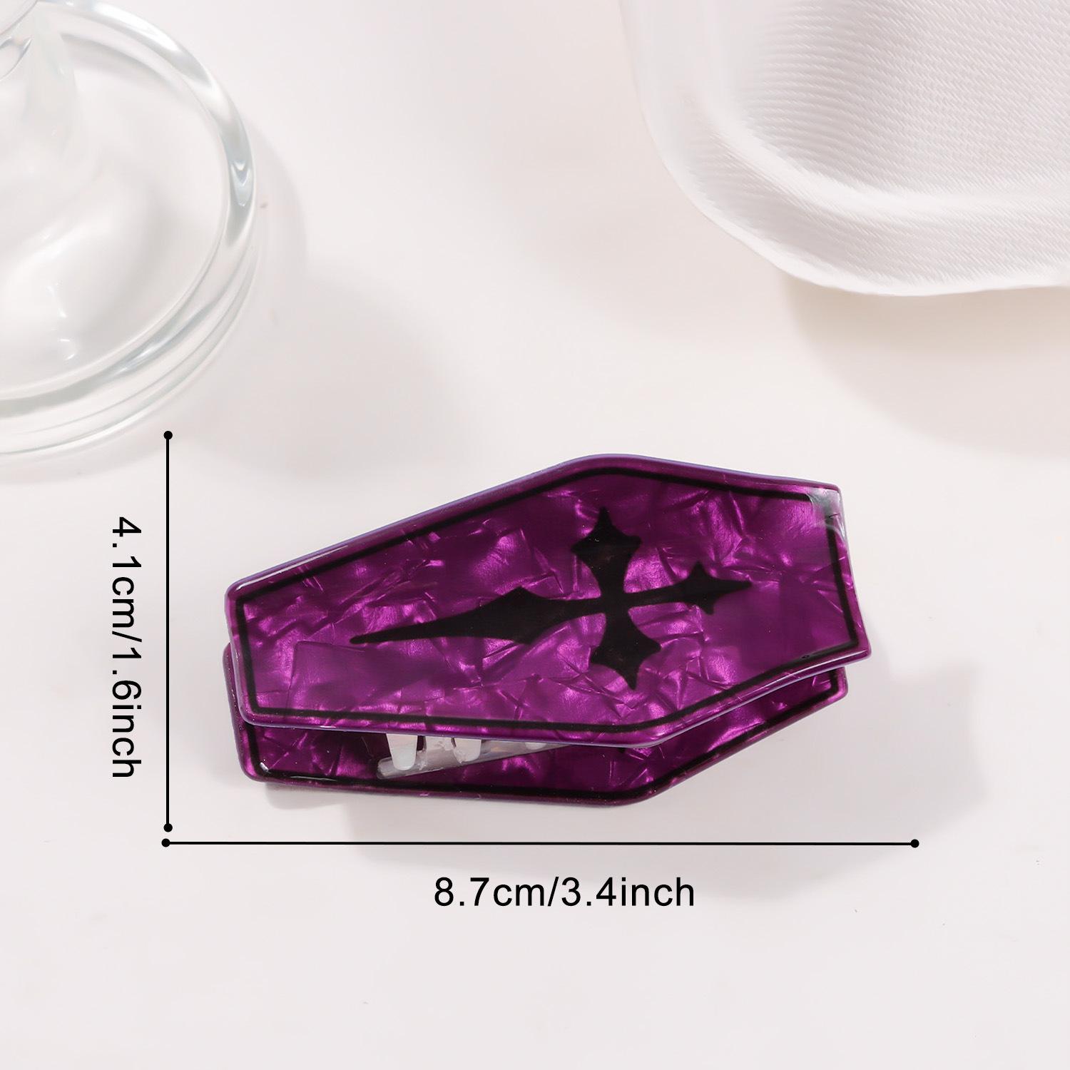 

Готическая заколка для волос с узором меча волшебника, надежная фиксация для Хэллоуин-вечеринок и костюмированных мероприятий, уникальные аксессуары для волос в стиле темной ночи