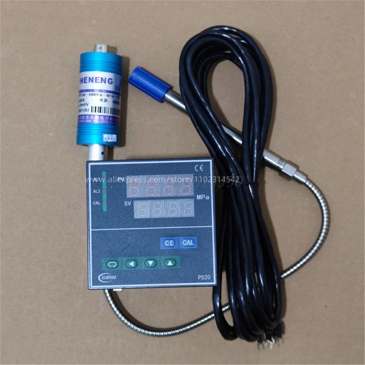 

1 PCS PT124-50MPa-M14x1.5 PS20 High Temperature Melt Pressure Sensor 2mV/V and Intelligent Digital Pressure Gauge
