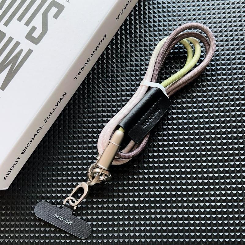 

130CM 240W USB C to USB C Fast Charging Cable Cord Keychain 2 in 1 Crossbody Strap Versatile for iPhone 17/16 Samsung S24 S25 1.3m&Type-C to Type-C