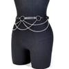 Fashion Belt Female Street Style Waist Chain Tassels Belt Adjustable Casual Decorative Belly Chain Gothic Clothing Accessories