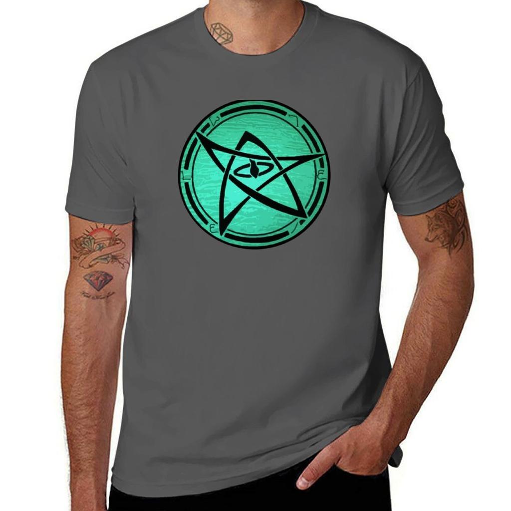 Elder Symbol Tshirt Moisture Control Sports Tee
