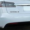 Naklejka Samochodowa Tesla 3D ABS Naklejka na Tylny Bagażnik Samochodu Emblemat Modelu 3 Do Samochodu Tesla Model S X Y 3 Naklejki Akcesoria Oryginalny Design