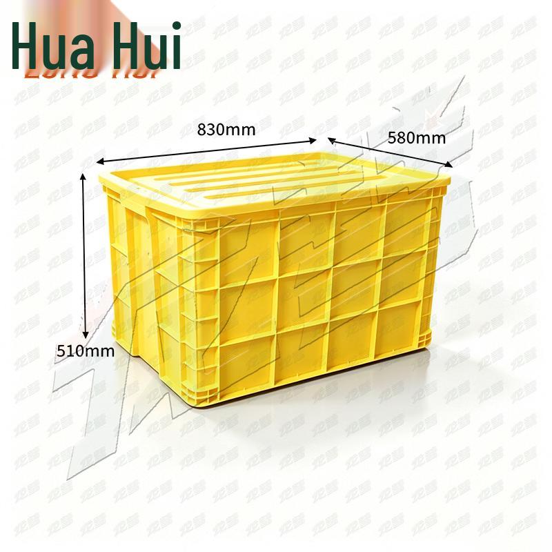 Longhui Plastic Storage Crate with Lid