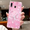 Phone Case For Samsung Galaxy A20E Flower Butterfly Protective Thin Cases For Samsung A20e Transparent Soft Silicone TPU Cover