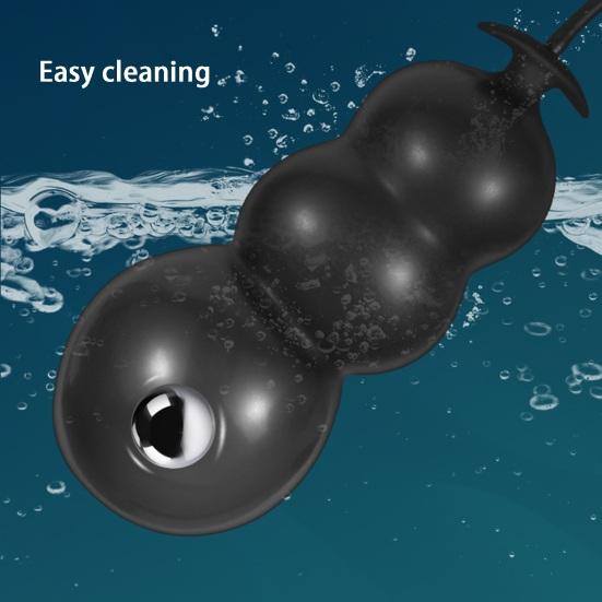Anal Expander Helpful Excellent Stretchability Silicone Anal Stimulator Inflatable Anal Plug Butt Sex Stimulator Anal Stimulator