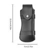 Leder Taschenmesser Scheide Trage Messer Tasche Gürtel Klappmesser Schnappverschluss Etui