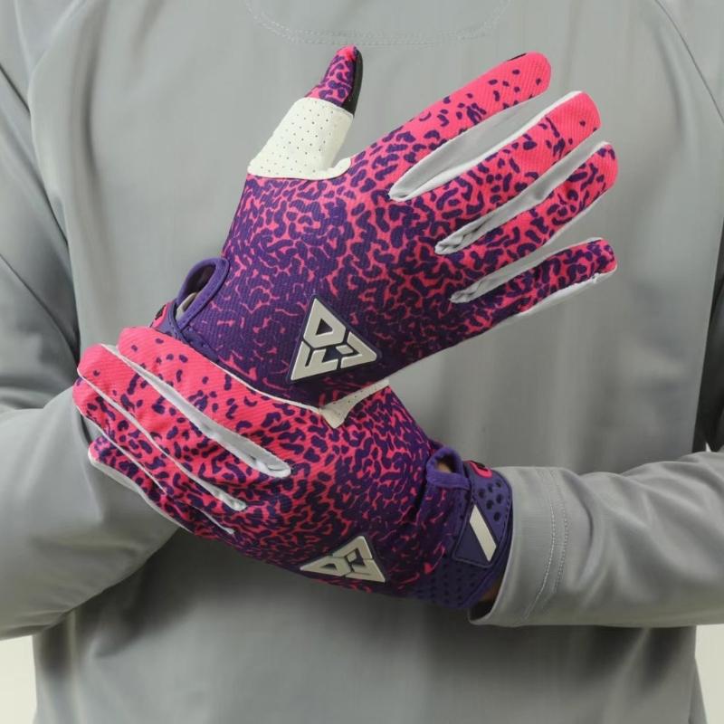 Breathable Full Finger Cycling Gloves Reinforced Stitching Ridings Gloves Sports Gloves for Motorcycle and Bike Handling