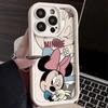 Mickey & Minnie iPhone 16/17 Pro Max Case - Compatible with iPhone 13/14/15 - Stylish Japan/Korea/US/Europe Design