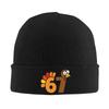 67 Thanksgiving Turkey Knit Hat  Hip Hop Caps Female Male Kpop Beanie Hats Winter Graphic Head Wrap Bonnet Hats
