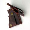 PU Leather Axes Cover with Button Clip, Hatchets Sleeve Leather Axes Head Cover Waist Mounted Hatchets Cover Axes Sheath
