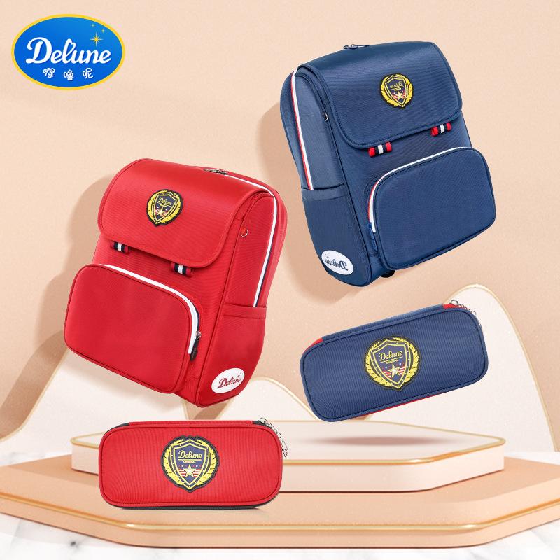 Vintage Casual Canvas Backpack Travel Bag School Backpacks British Style Children's Schoolbag