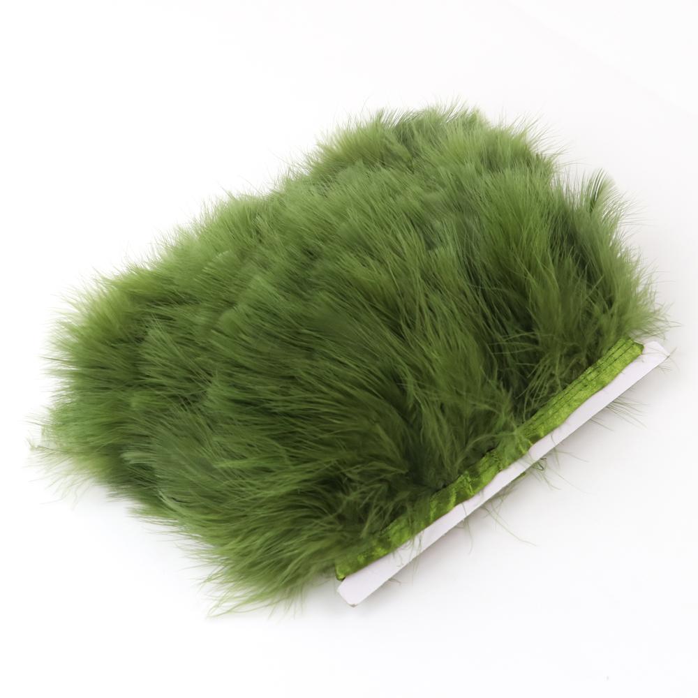 1Meter Fluffy Turkey Feathers Trim Fringe Ribbon 8-10Cm Marabou Feather For Craft Fringe Sewing Wedding Party Clothing Dress
