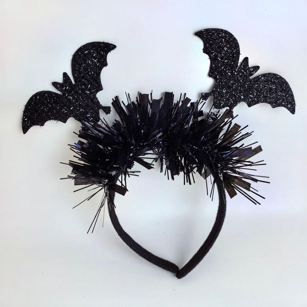 Halloween Spider Bat Pumpkin Hair Hoop Ghost Festival Day Of Dead Black Pulling Flower Headband Party Holiday Accessories