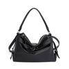 Women's Korean Style Retro Tote Bag - High-End Fashion, Versatile Large Capacity, Single Shoulder or Crossbody Use.