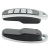Metal Four-Button Motorcycle Wireless Anti-Theft Remote Control Key with Learning Code.