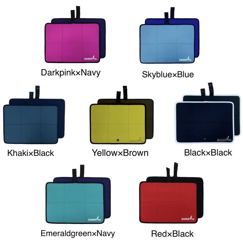 SAUNOI Folding Sauna Mat SAMATTO Blue X (Sky Blue)