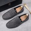 Suede Men Casual Shoes Winter Plush Warm Slip-on Mens Driving Shoes Luxury  Comfort Men Loafers Mens Lazy Shoes Moccasins