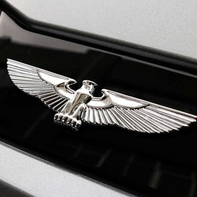 1 autocollant universel personnalisé 3D stéréo pour voiture, en alliage de Zinc, étanche, décoration de Logo de voiture, autocollant en métal pour voiture