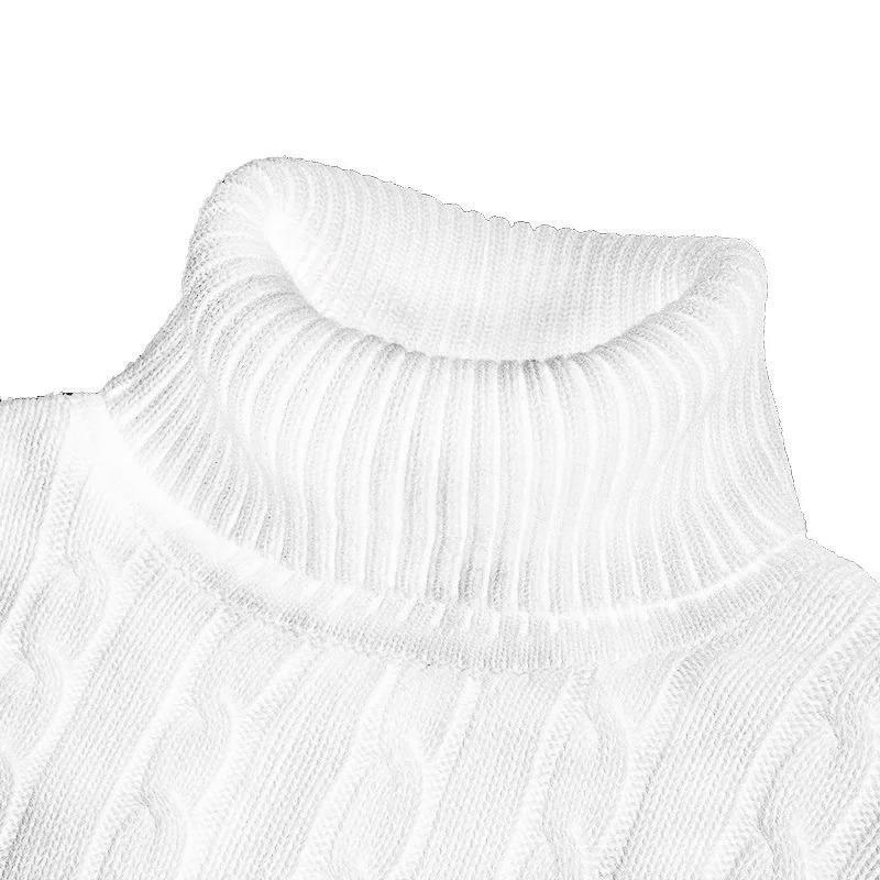 Pánský pletený svetr s rolákem Slim Fit – kolekce podzim/zima 2023