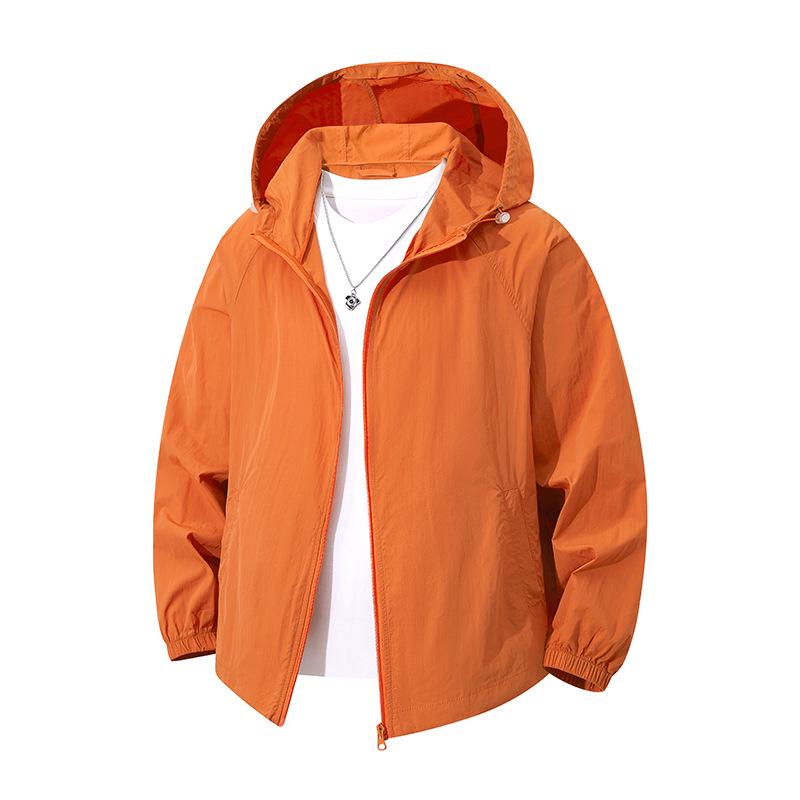 Giacca Invernale da Uomo Taglie Forti Multicolore Leggera Imbottita in Cotone con Cappuccio Staccabile