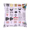 Luxury Friends Classic Tv Show Throw Pillow Case Home Decorative Custom Square Cushion Cover 45X45 Pillowcover For Sofa