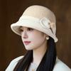 Mother Hat Women's New Autumn and Winter Bucket Hat Winter Models in The Elderly Warm Hat