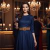 Retro Pin Buckle Suede Leather Belt Luxury Design Versatile Women Waist Belt Wide Waistband Coat Skirt Decoration