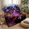 Pokémon Printed Flannel Throw Blanket Soft Warm Lightweight All Season Blanket for Sofa Bed Camping Home Decor Holiday Gift