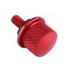 1Pc 1 4 (6mm) Thread Motorcycle Aluminum Rear Seat Bolt Screw Universal Red