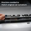 For BYD King Seal 5 DM-i Car Front Rear Badge Sticker Cover Tail Emblem Decal Exterior Modification Accessories