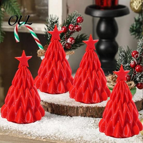 Decorative Tree for Dorm Christmas Lamp, Light Up Mini Xmas Night Light, Festive Atmosphere Battery Operated Holiday Tabletop Decoration Winter Indoor